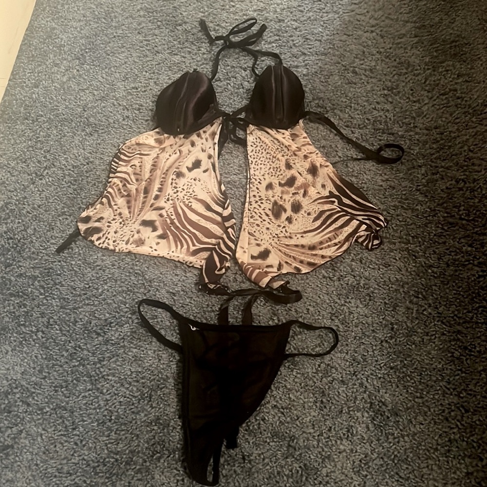 G World Intimate Teddy/G String Set - image 1